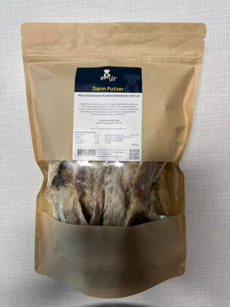 Darm Putzer – Kaninchenohren mit Fell